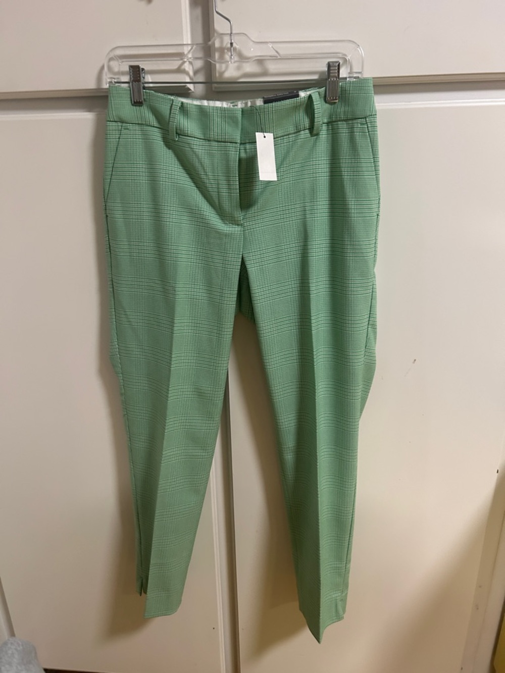 Talbots Green Plaid Hampshire Ankle Pants NWT